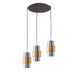 Lógó világítás 22144 3 izzós Ø 45 cm arany/króm