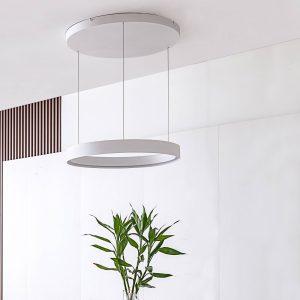 Lucande Philine LED lógó világítás Ø 60 cm fehér