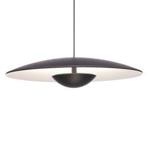 MARSET Ginger LED függő Triac Ø42cm wenge/fehér