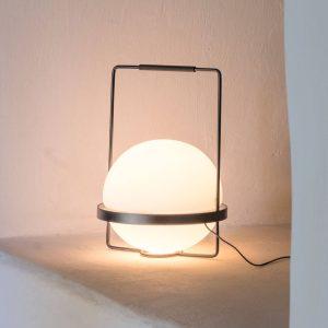 Vibia Palma 3740 LED-es asztali lámpa üvegből