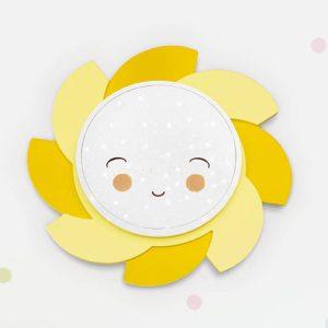 LED fali lámpa Sun Starlight Smile