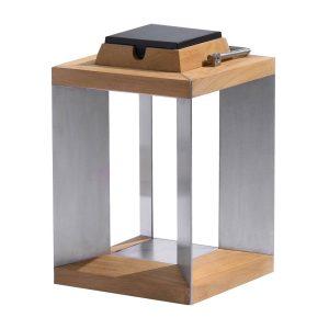 teak/acél