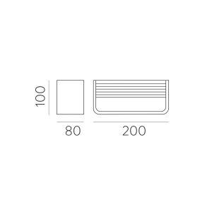 Icon LED fali lámpa
