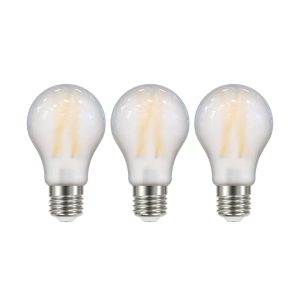 LED izzó matt E27 A60 2.2W 2700K 470lm 3db 3 db