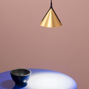 Axolight Jewel Mono függeszték fekete-arany 2700K 12°