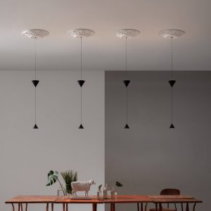 Karman Moonbloom LED függőlámpa 2fl Ø40cm 3