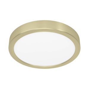 Felületre szerelhető LED panel Fueva 5 IP20 830 sárgaréz Ø21cm
