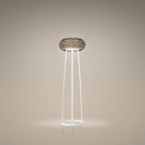 Foscarini Caboche Plus állólámpa 154cm füstszürke