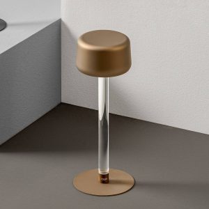OLEV Tee design asztali lámpa újratölthető akkumulátorral