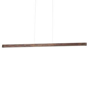 Envostar Lineo LED-es függőlámpa sötét fenyő 135cm