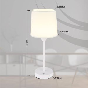 LED-es újratölthető asztali lámpa Lunki