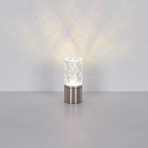 LED-es újratölthető asztali lámpa Lunki