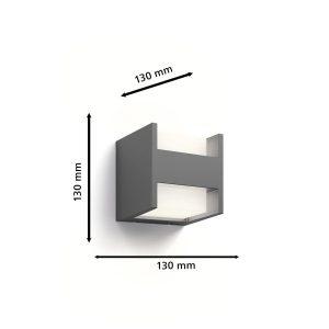 Philips LED kültéri fali lámpa Arbour UE