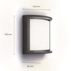 Philips LED kültéri fali lámpa Samondra UE