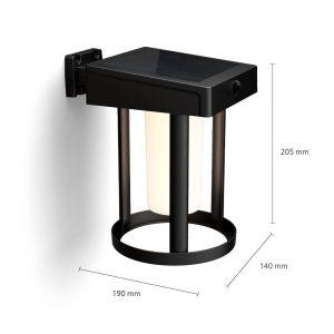 Philips LED napelemes fali lámpa Camill