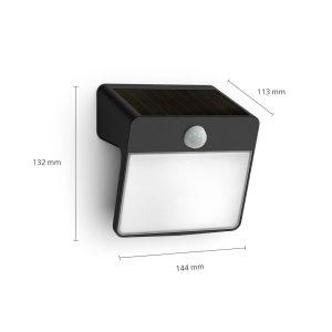 Philips LED napelemes fali lámpa Yarixa