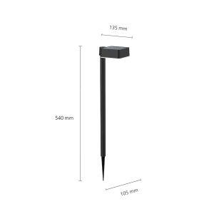 Philips LED napelemes földi tüskés lámpa Vynce