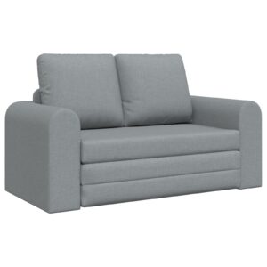 Floor sofa bed 2 az 1-ben világosszürke 148x71x83 cm bútor