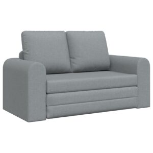 Floor sofa bed 2 az 1-ben világosszürke 148x71x83 cm bútor