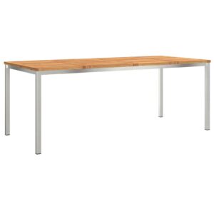 Kültéri étkezőasztal 200x90x74