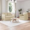 Kanapé 120cm 2 pcs krém fém