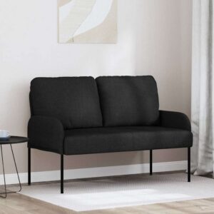 Kanapék párnával 110cm fekete furnér
