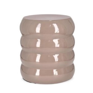 ATAL taupe fém puff