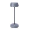 ESPRIT szürke fém asztali kerti lámpa