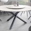 MARMOR SPIN kerámia kerek étkezőasztal 150cm