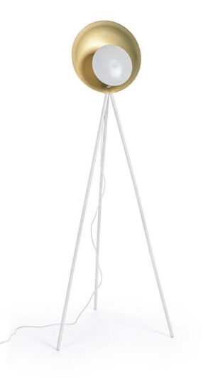 DESIGN III arany acél állólámpa
