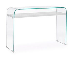 LINE II fehér mdf konzolasztal 110cm