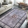Szürke vintage szőnyeg finom mintával Szélesség: 60 cm | Hossz: 100 cm