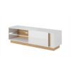 CITY fehér és barna mdf tv szekrény 138cm