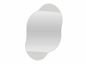 Hanah Home Bathroom Cabinet White Cloud Storage Bathroom Wall Mir...