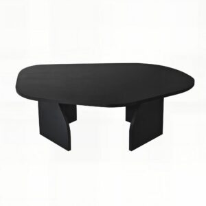Hanah Home Coffee Table Black Rock - Fekete