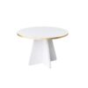 Hanah Home Coffee Table Gold White Mushroom - Gold