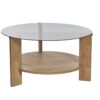 Hanah Home Coffee Table Sapphire Oak Fume Clara - Sapphire Oak