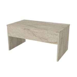 Hanah Home Coffee Table Travertine Akilli
