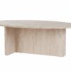 Hanah Home Coffee Table Travertine Orba - Travertine