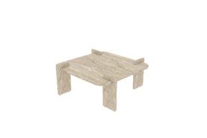 Hanah Home Coffee Table Travertine Woog - Travertine