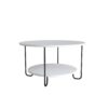 Hanah Home Coffee Table White Corro Coffee Table - White