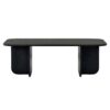 Hanah Home Coffee Table Wood Black Akira - Wood Black