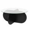 Hanah Home Coffee Table Wood Black Fume Aeris - Wood Black