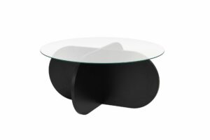 Hanah Home Coffee Table Wood Black Fume Aeris - Wood Black