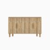 Hanah Home Console Saphire Oak Roger - Saphire Oak