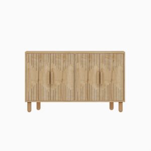 Hanah Home Console Saphire Oak Roger - Saphire Oak