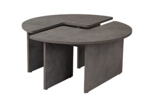 Hanah Home Dohányzóasztal Concrete Grey Moira - Betonszürke