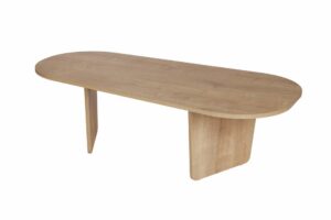 Hanah Home Dohányzóasztal Oak Ovalis - Tölgy