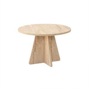 Hanah Home Dohányzóasztal Travertin Mushroom