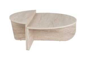 Hanah Home Dohányzóasztal Travertine Orion - Travertin